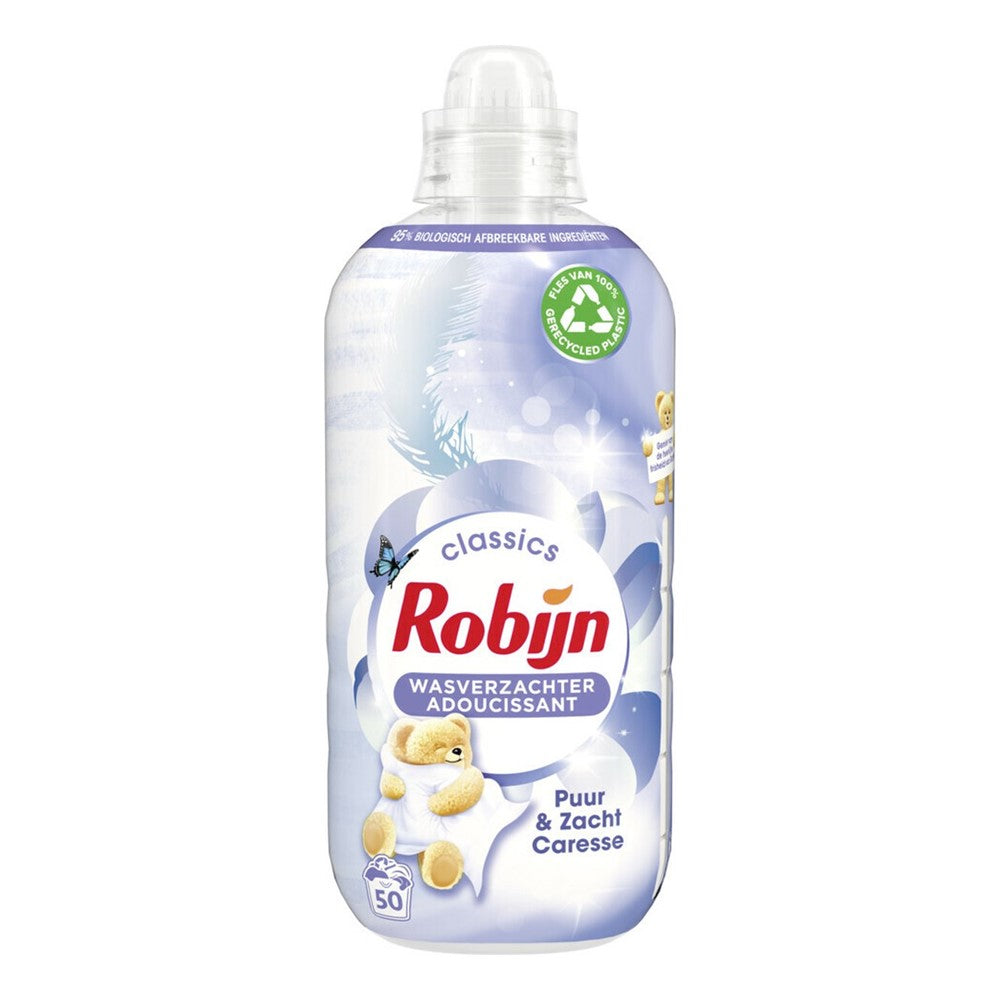 Robijn - Wasverzachter - Vloeibaar - Classics - Puur & Zacht - 50Wb/1.25L