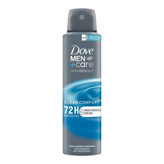 Dove Men + Care - Deodorant - Spray - Advanced - Clean Comfort - 150ml