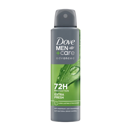 Dove Men+Care - Deodorant - Spray - Advanced Care - Extra Fresh - 150ml