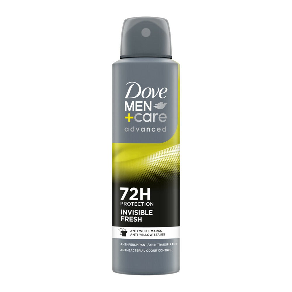 Dove Men+Care - Deodorant - Spray - Advanced Care - Invisible Fresh - 150ml