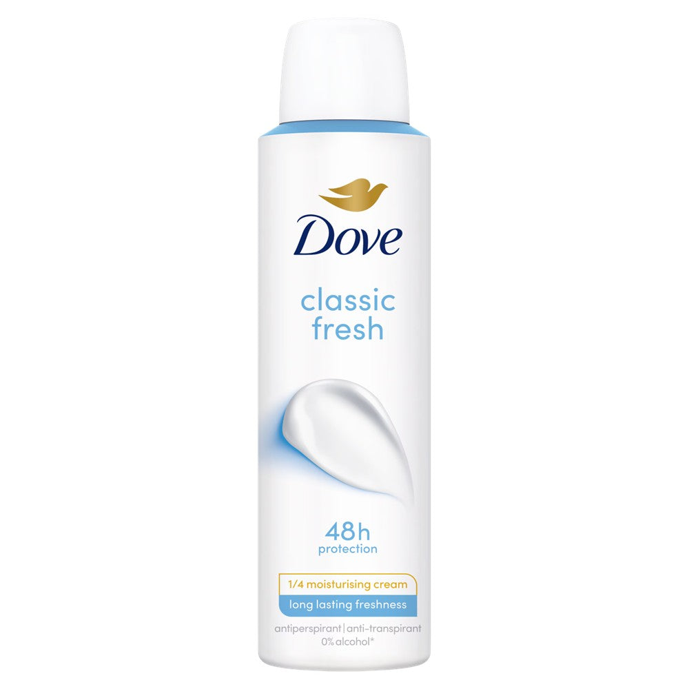 Dove - Deodorant - Spray - Classic Fresh - 48h - 150ml