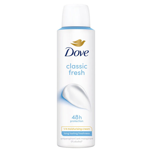Dove - Deodorant - Spray - Classic Fresh - 48h - 150ml