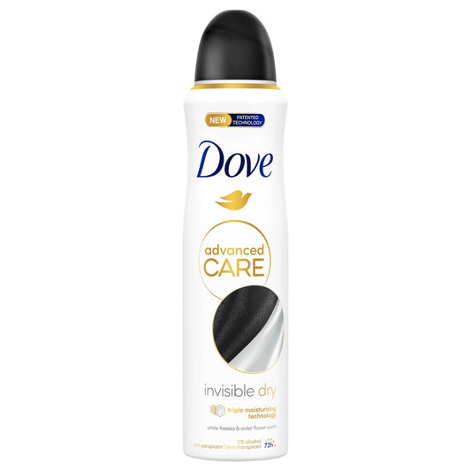 Dove - Deodorant - Spray - Advanced Care - Invisible Dry - 150ml