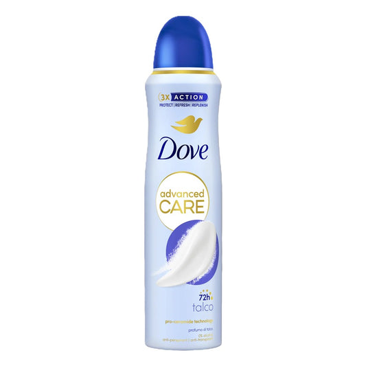 Dove - Deodorant - Spray - Advanced Care - Talco - 150ml