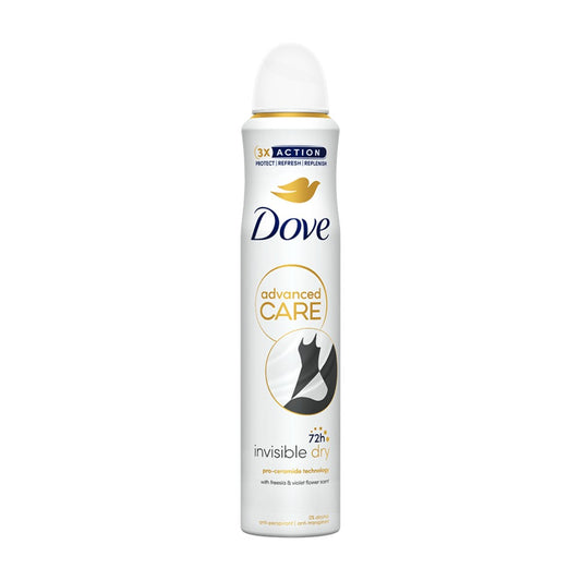 Dove - Deodorant - Spray - Advanced Care - Invisible Dry - 72h - 200ml
