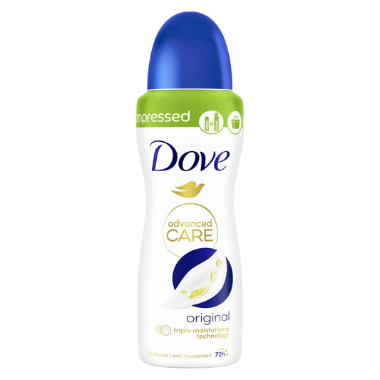 Dove - Deodorant - Spray - Advanced Care - Original - 72h - 100ml