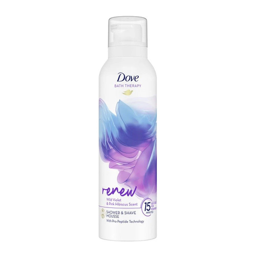 Dove - Scheerschuim - Renew - Wild Violet & Pink Hibiscus Scent - 200ml