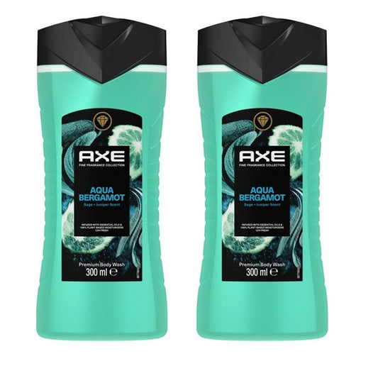 Axe - Douchegel - Aqua Bergamot - 2x300ml