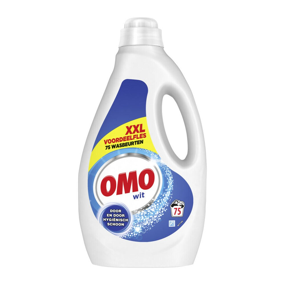 Omo - Wasmiddel - Vloeibaar - White - 75Wb/3.75L