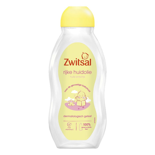 Zwitsal - Baby Huidverzorging - Rijke Huidolie - 200ml