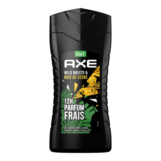 Axe - Douchegel - Wild Mojito & Cedarwood - 5 in 1 - 250ml