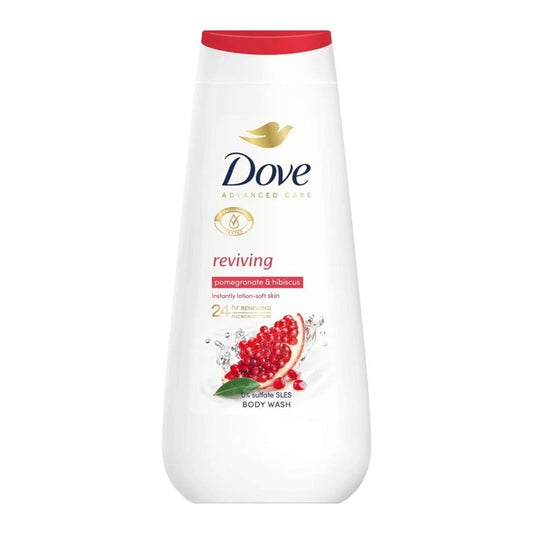 Dove - Douchegel - Advanced Care - Reviving - Pomegranate & Hibiscus - 225ml