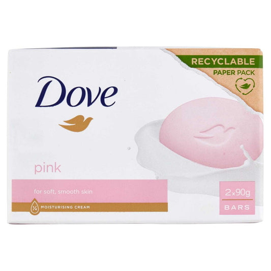 Dove - Zeeptablet - Bar - Pink - 2x90g
