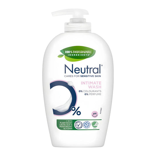 Neutral - Handzeep - Pump - Intimate Wash - Sensitive Skin - 250ml