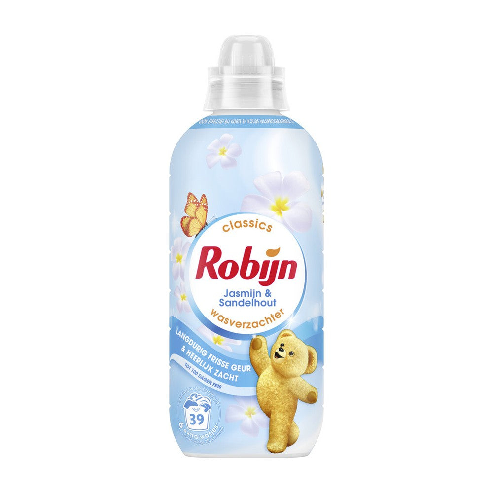Robijn - Wasverzachter - Vloeibaar - Jasmijn & Sandelhout - 39Wb/780ml