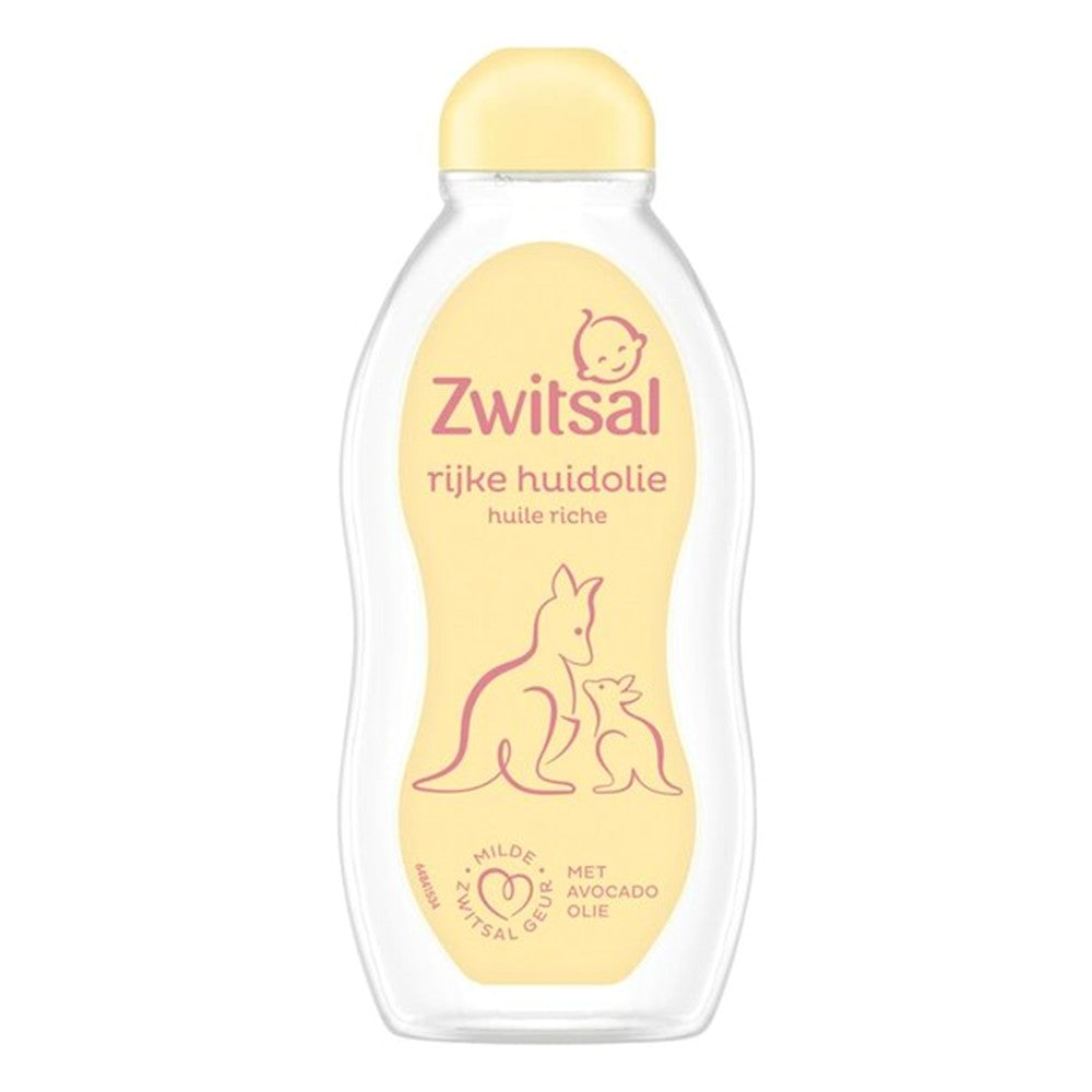 Zwitsal - Baby Huidverzorging - Rijke Huidolie - Avocado Olie - 200ml