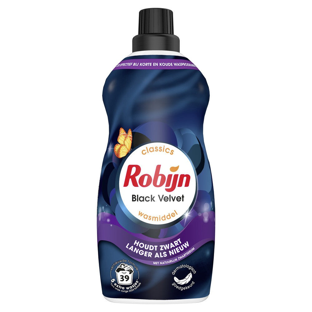Robijn - Wasmiddel - Vloeibaar - Classic - Black Vervet - 39Wb/1190ml