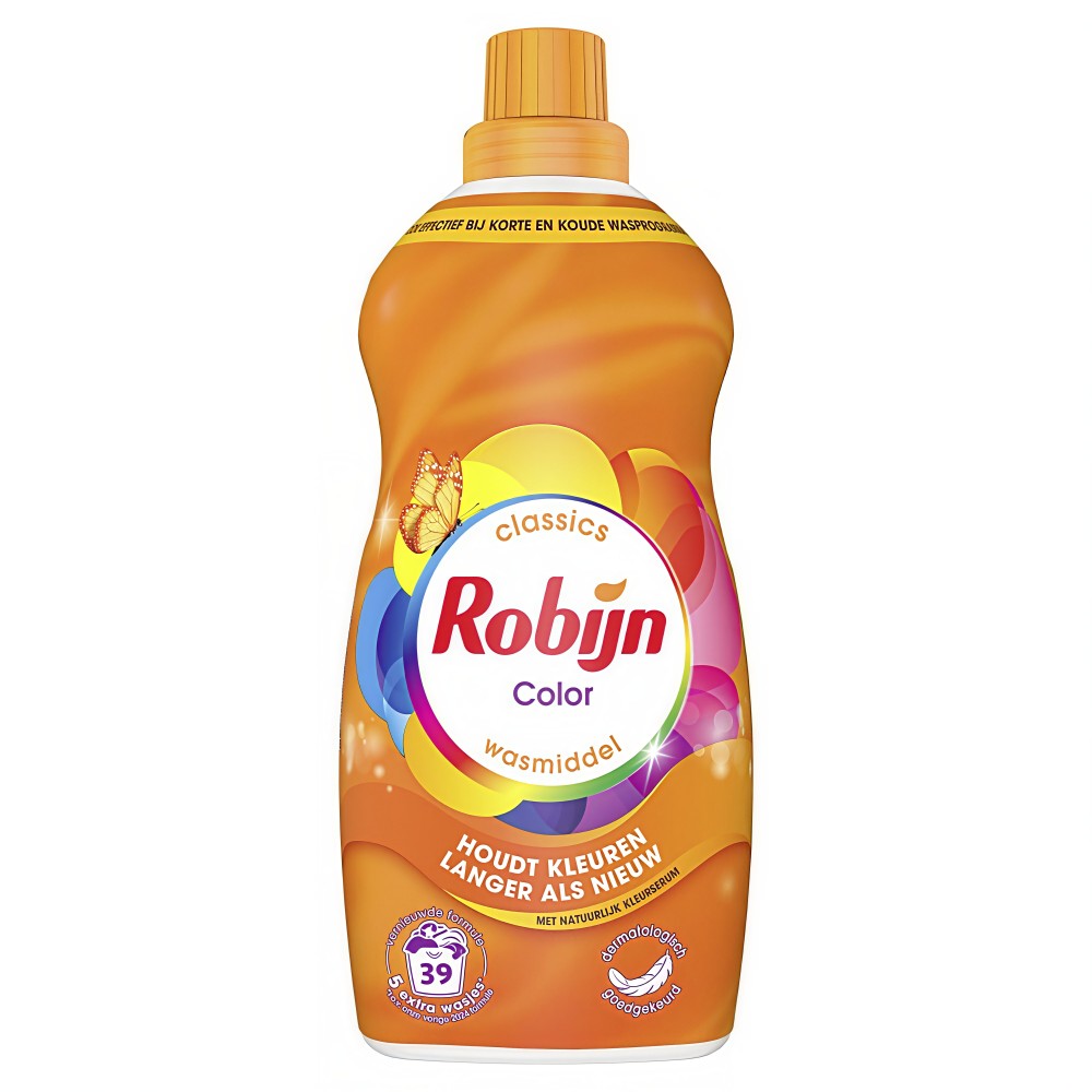 Robijn - Wasmiddel - Vloeibaar - Classic - Color - 39Wb/1190ml