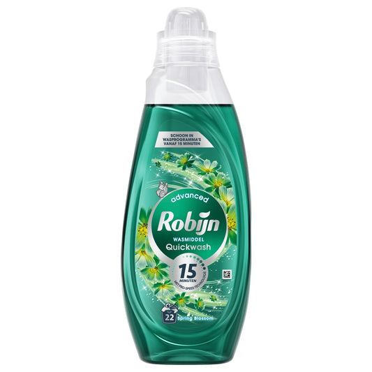 Robijn - Wasmiddel - Vloeibaar - Quickwash - Spring Blossom - 22Wb/837ml