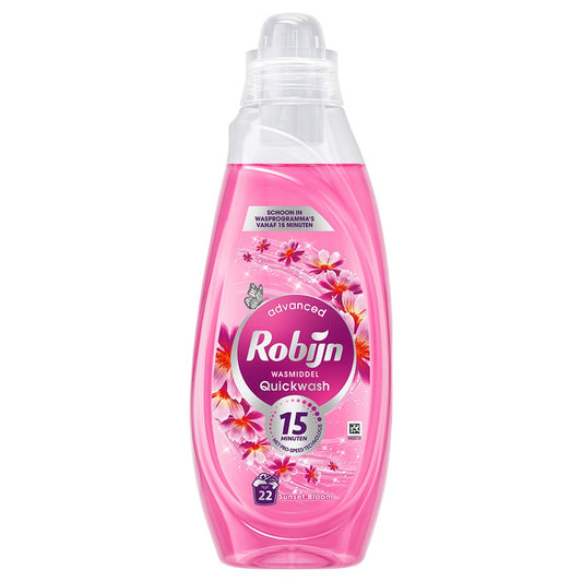 Robijn - Wasmiddel - Vloeibaar - Quickwash - Sunset Bloom - 22Wb/837ml