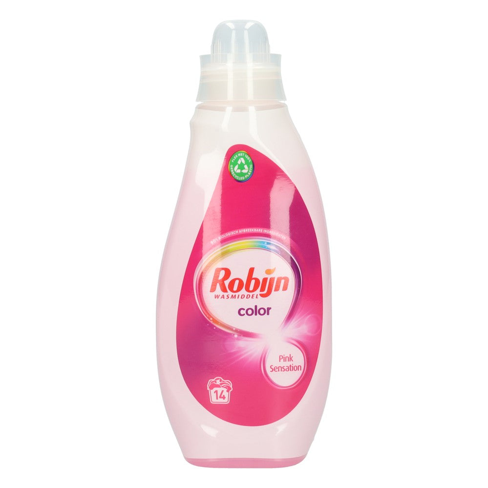 Robijn - Wasmiddel - Vloeibaar - Color - Pink Sensation - 14Wb/700ml