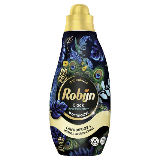 Robijn - Wasmiddel - Vloeibaar - Black - Beautiful Mystery - 22Wb/665ml