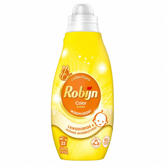 Robijn - Wasmiddel - Vloeibaar - Collections - Color Zwitsal - 22Wb/665ml