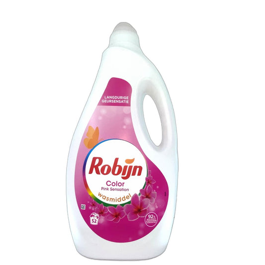 Robijn - Wasmiddel - Vloeibaar - Color - Pink Sensation - 52Wb/2.6L