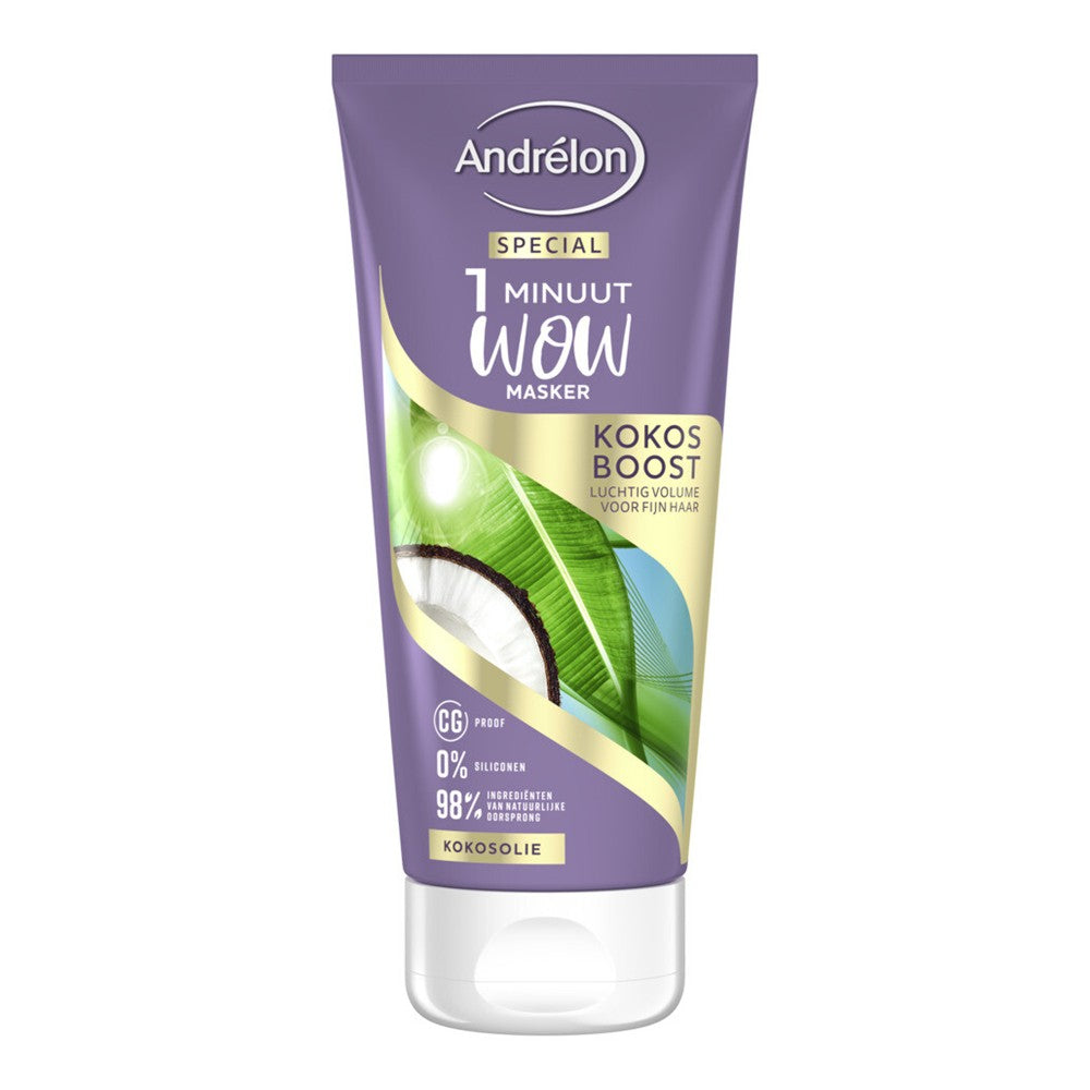 Andrelon - Haarmasker - Tube - Coconut Boost - 180ml