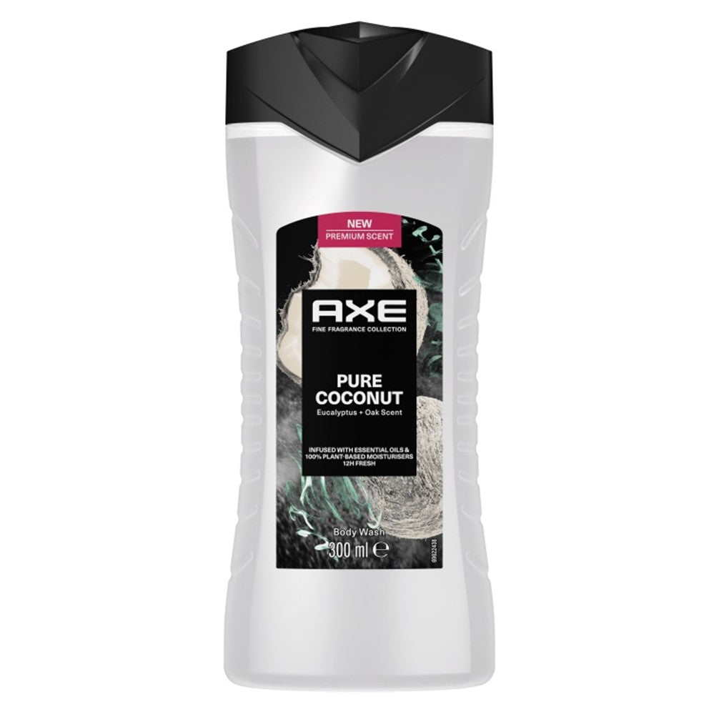 Axe - Douchegel - Pure Coconut - Eucalyptus + Oak Scent - 300ml