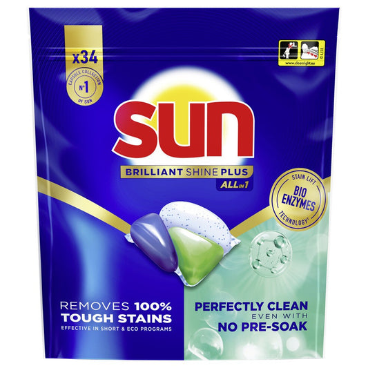 Sun - Vaatwas - Capsules - Allin1 - Regular - 34Wb/510g