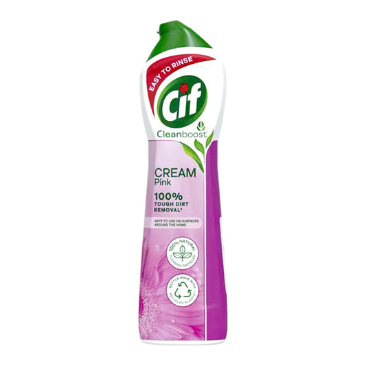 Cif Clean Boost - Schuurmiddel - Cream - Pink - 750ml