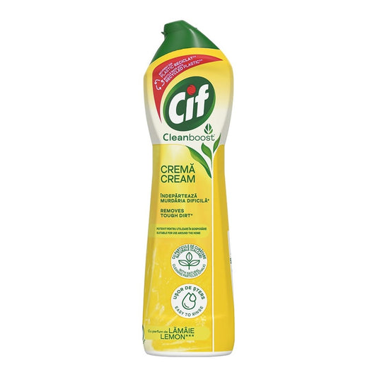 Cif Clean Boost - Schuurmiddel - Cream - Lemon - 750ml