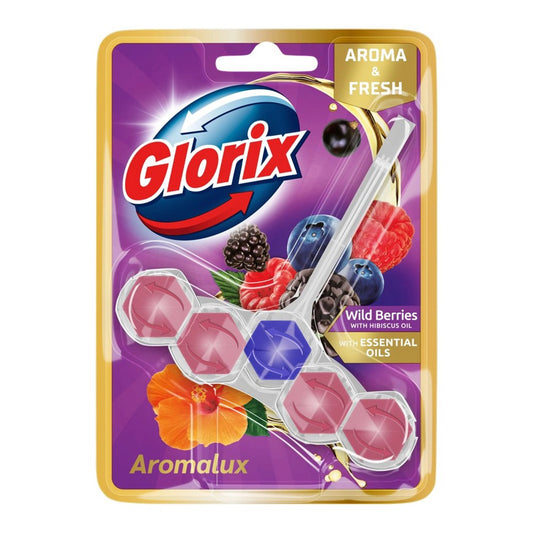 Glorix - Toiletblok - Aromalux - Wild Berries - 50g