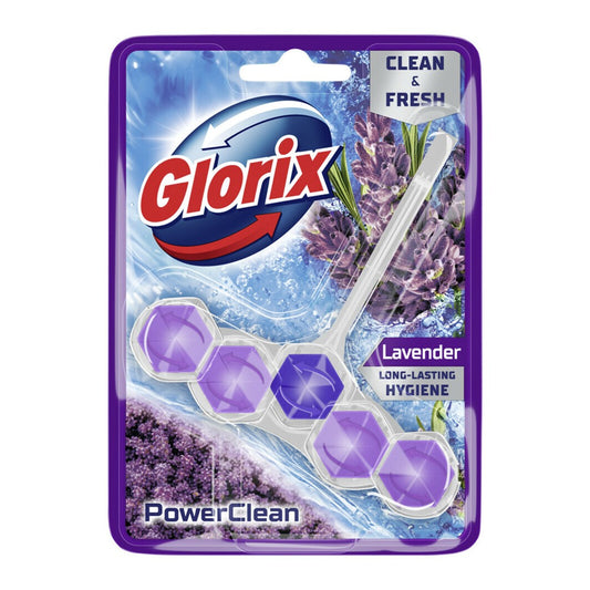 Glorix - Toiletblok - Power Clean - Lavender - 50g