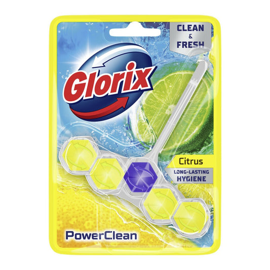 Glorix - Toiletblok - Power Clean - Citrus - 50g