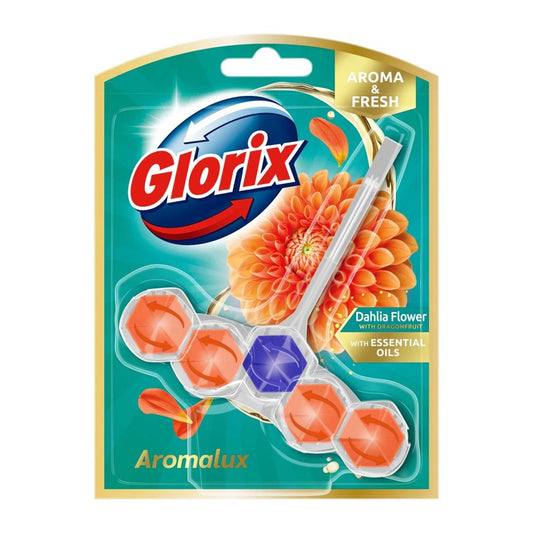 Glorix - Toiletblok - Aromalux - Dahlia Flower - 50g