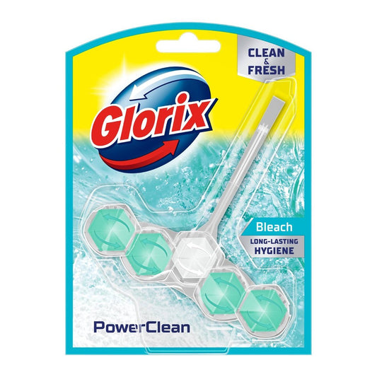 Glorix - Toiletblok - Power Clean - Bleach - 50g
