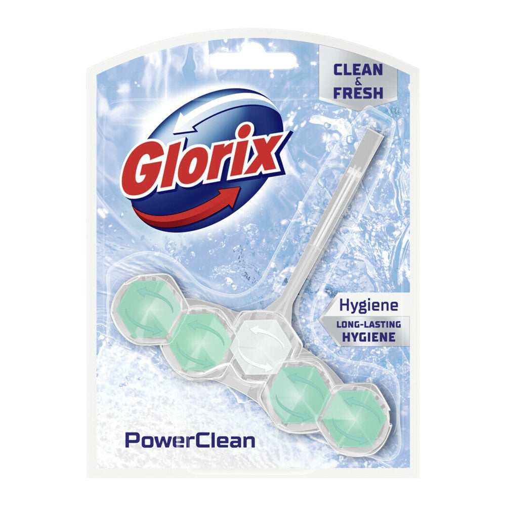 Glorix - Toiletblok - Power Clean - Hygiene - 50g