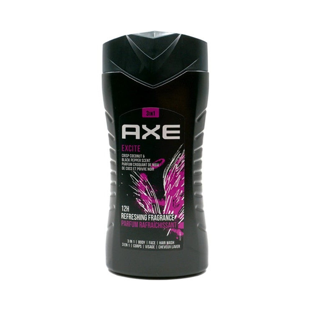 Axe - Douchegel - Excite 3-in-1 - 250ml