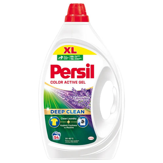 Persil - Wasmiddel - Vloeibaar - Color Active Gel - Deep Clean - Lavender - 54Wb/2.43L