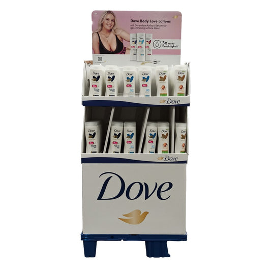 Dove - Display - Bodylotion - 3 Assortimenten - 84 Stuks