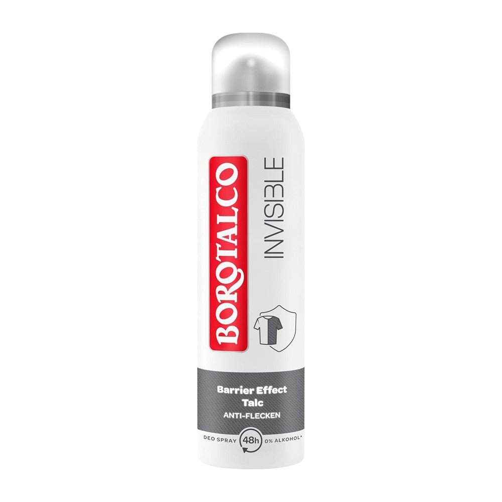 Borotalco - Deodorant - Spray - Invisible - 150ml