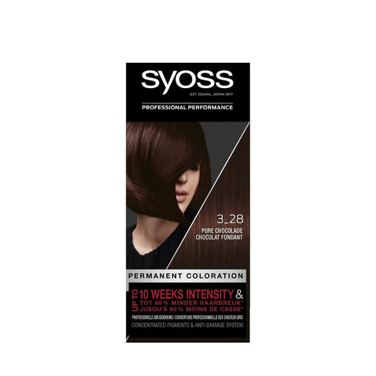 Syoss - Haarverf - 3_28 - Pure Chocolade - 115ml