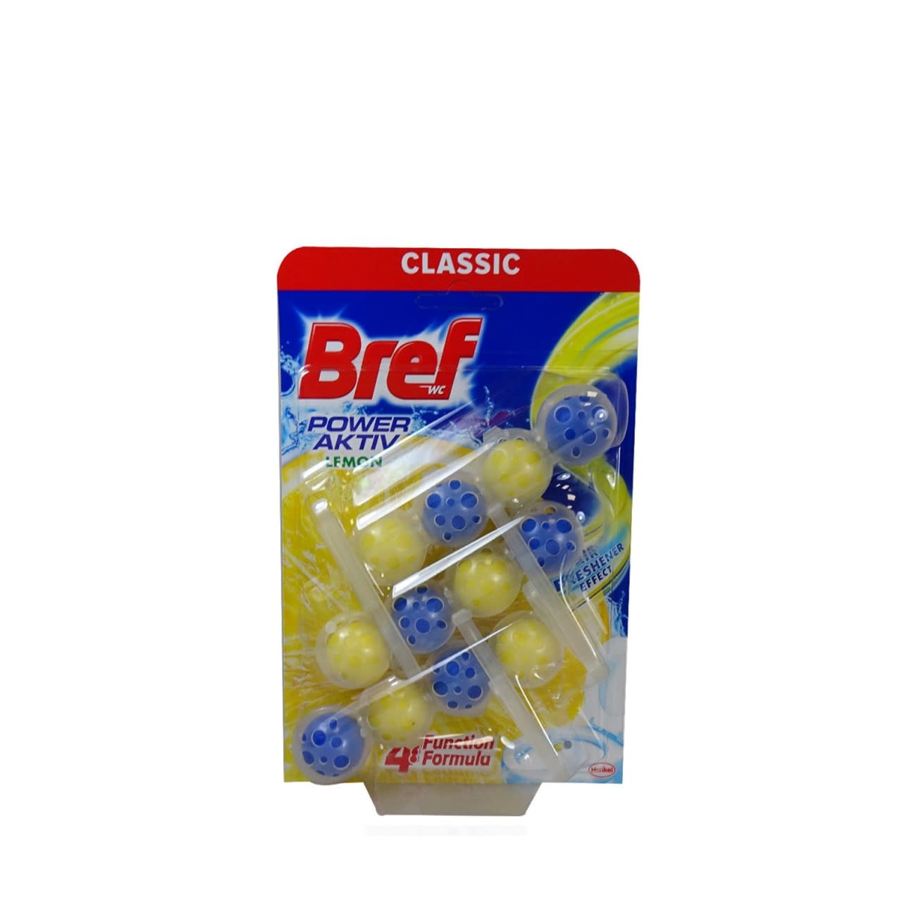 Bref - Toiletblok - Lemon - Power Aktiv - Classic - 3x50g