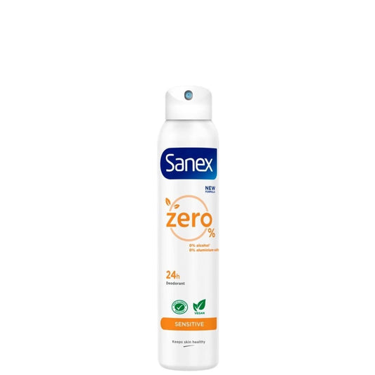 Sanex - Deodorant - Spray - Zero% - Sensitive - 48h - 200ml