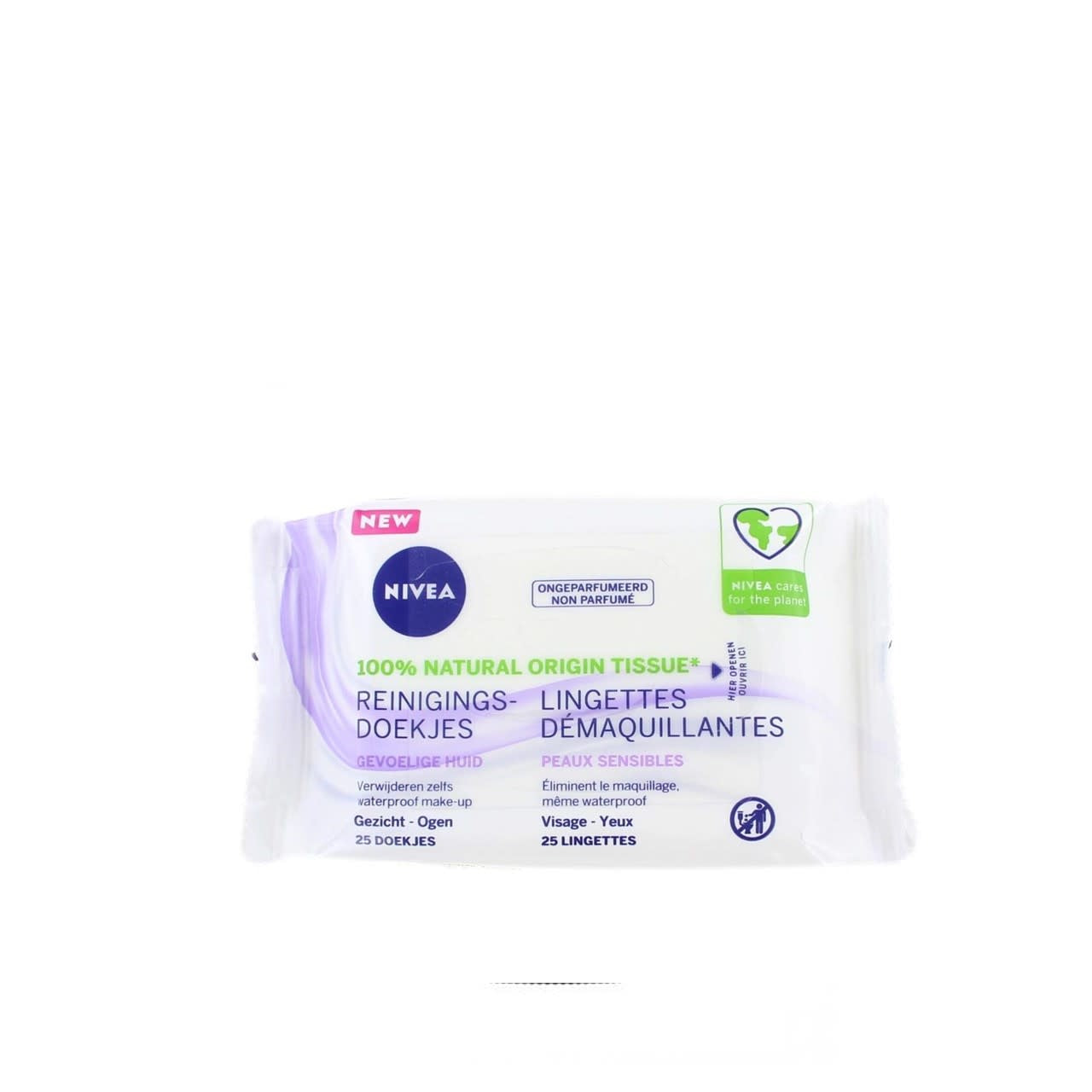 Nivea - Gezichtsreiniging - Gevoelige Huid - 25st