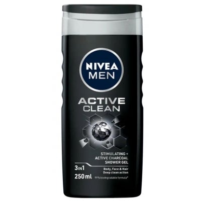 Nivea Men - Douchegel - Active Clean - 250ml