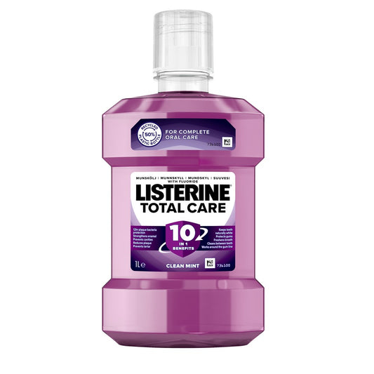 Listerine - Mondwater - Total Care - Clean Mint - 1L