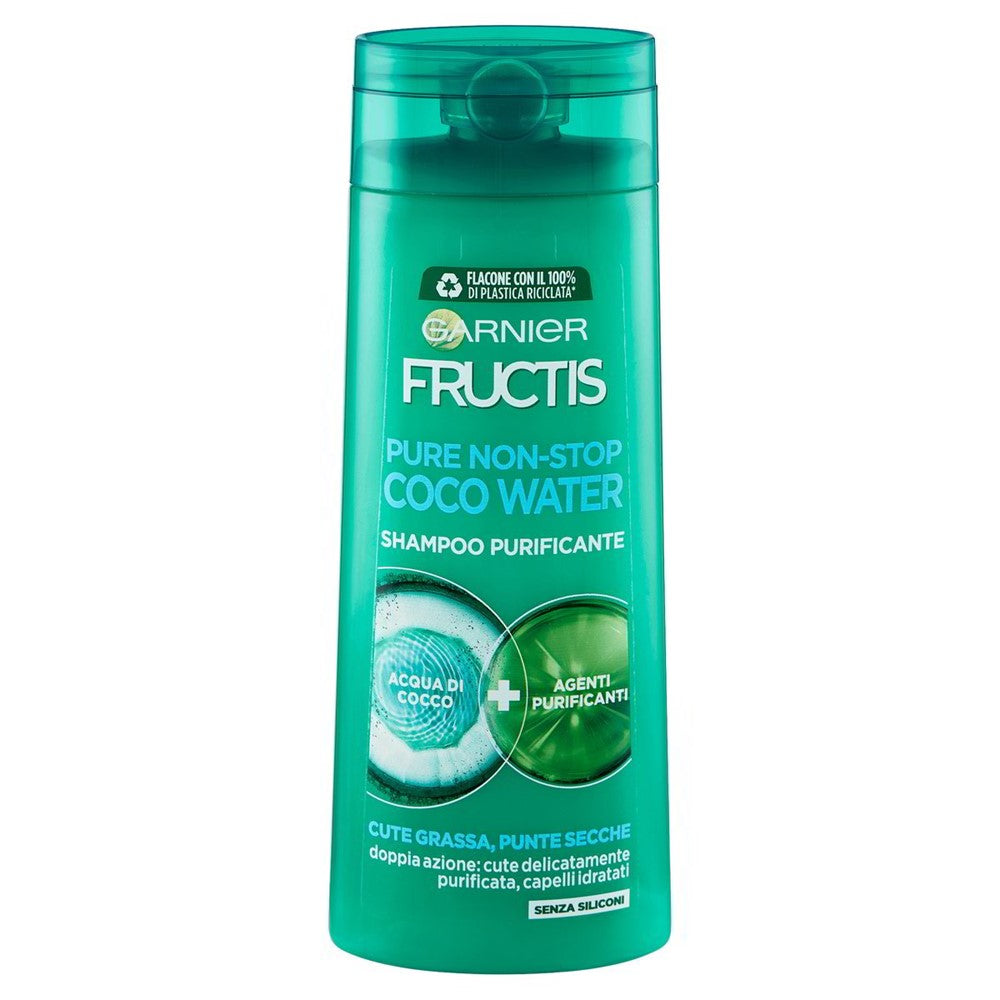 Garnier Fructis - Shampoo - Pure Non-Stop - Coco Water - 250ml